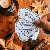 Hello Monthly Diecuts