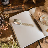 Misty Sage Plaid 15mm Washi