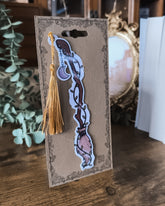 Magical Broom Holo Sparkle Bookmark