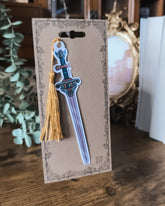 Forest Sword Holo Sparkle Bookmark