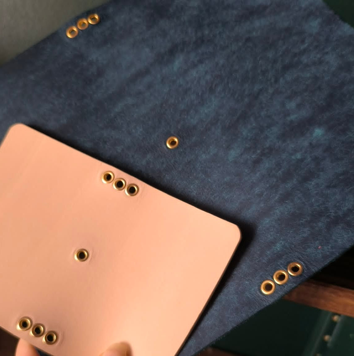 Obsidian Card Leather Journal Cover