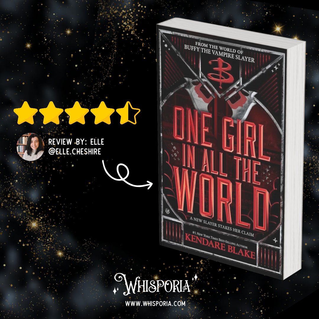 One Girl In All The World by Kendare Blake - Book Review