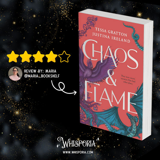 Chaos and Flame by Tessa Gratton & Justina Ireland - Book Review