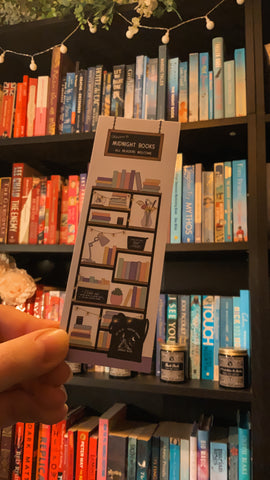 Midnight Books Shelf Bookmark