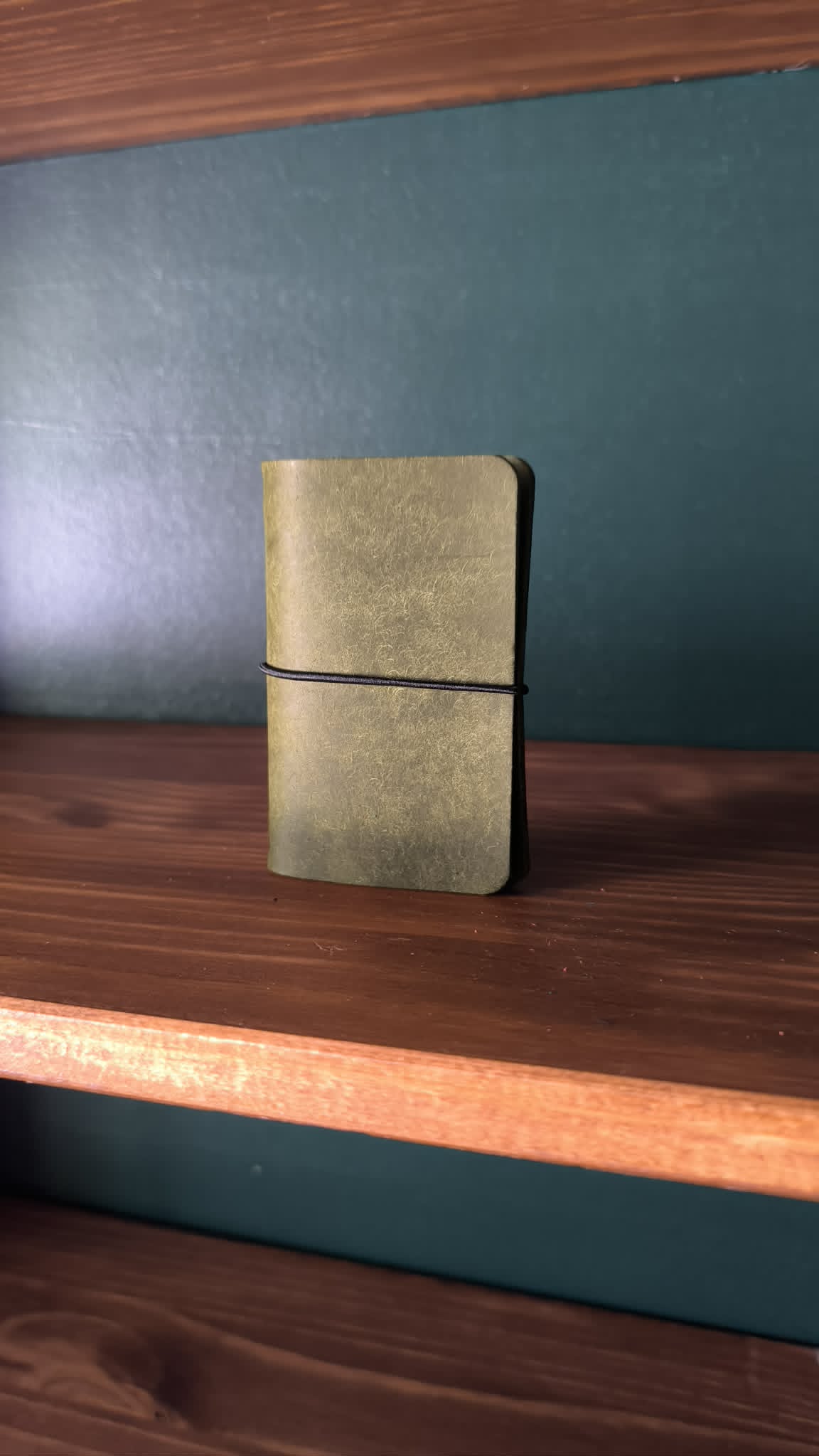 Forest Card Leather Journal Cover