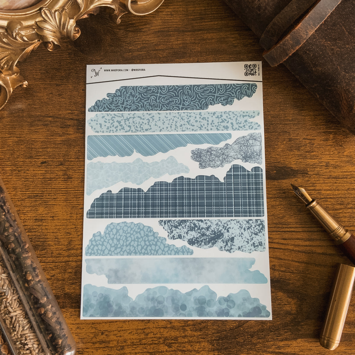 Daybreak Torn Edges Large Vinyl Sticker Sheet