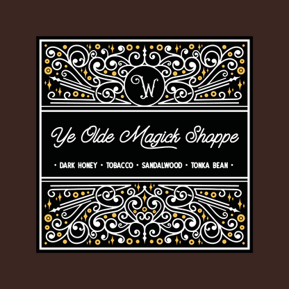 Ye Old Magick Shoppe - Dark Honey & Tobacco Candle