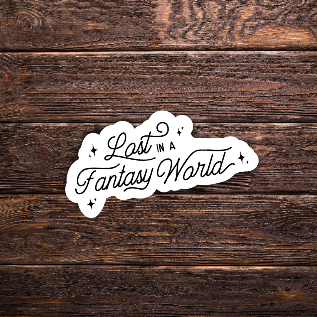 Lost in a Fantasy World Sticker