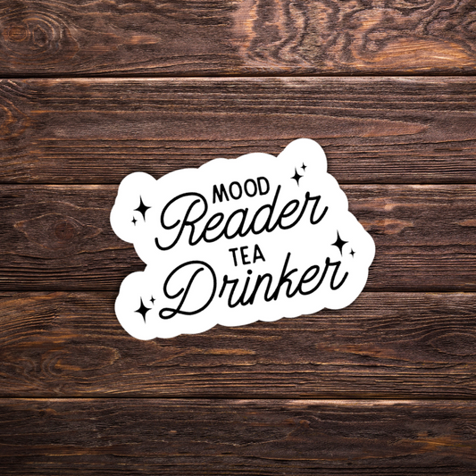 Mood Reader Tea Drinker Sticker