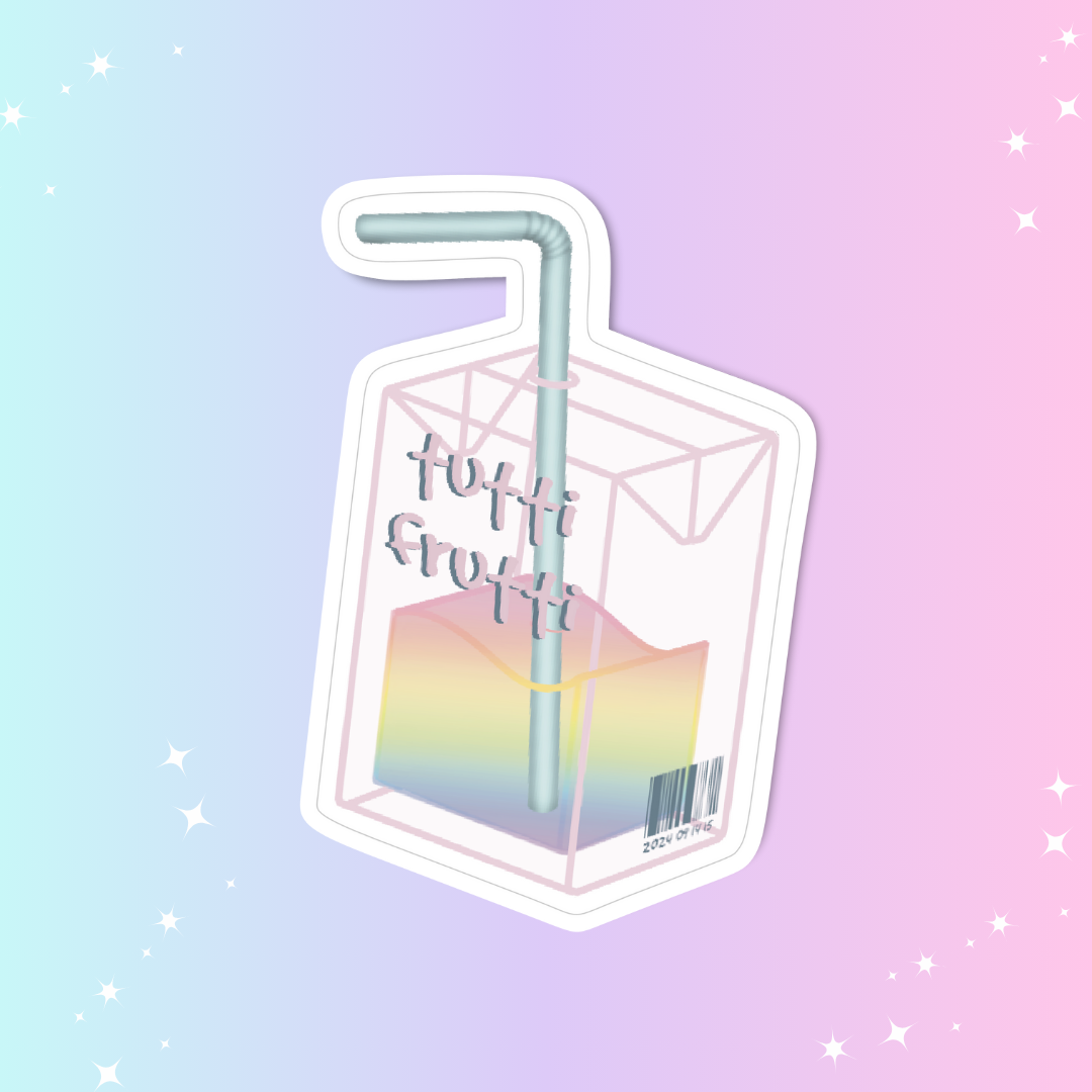 SWPC Rainbow Juice Die Cut Sticker