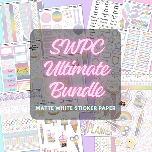 SWPC Ultimate Bundle (Matte White Sticker Paper)