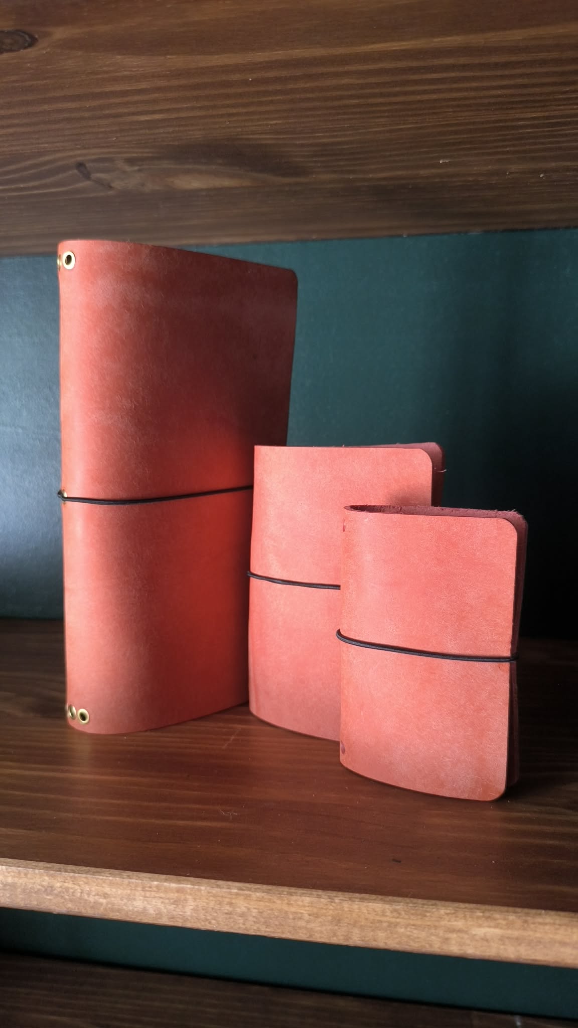 Rosefire Passport Leather Journal Cover