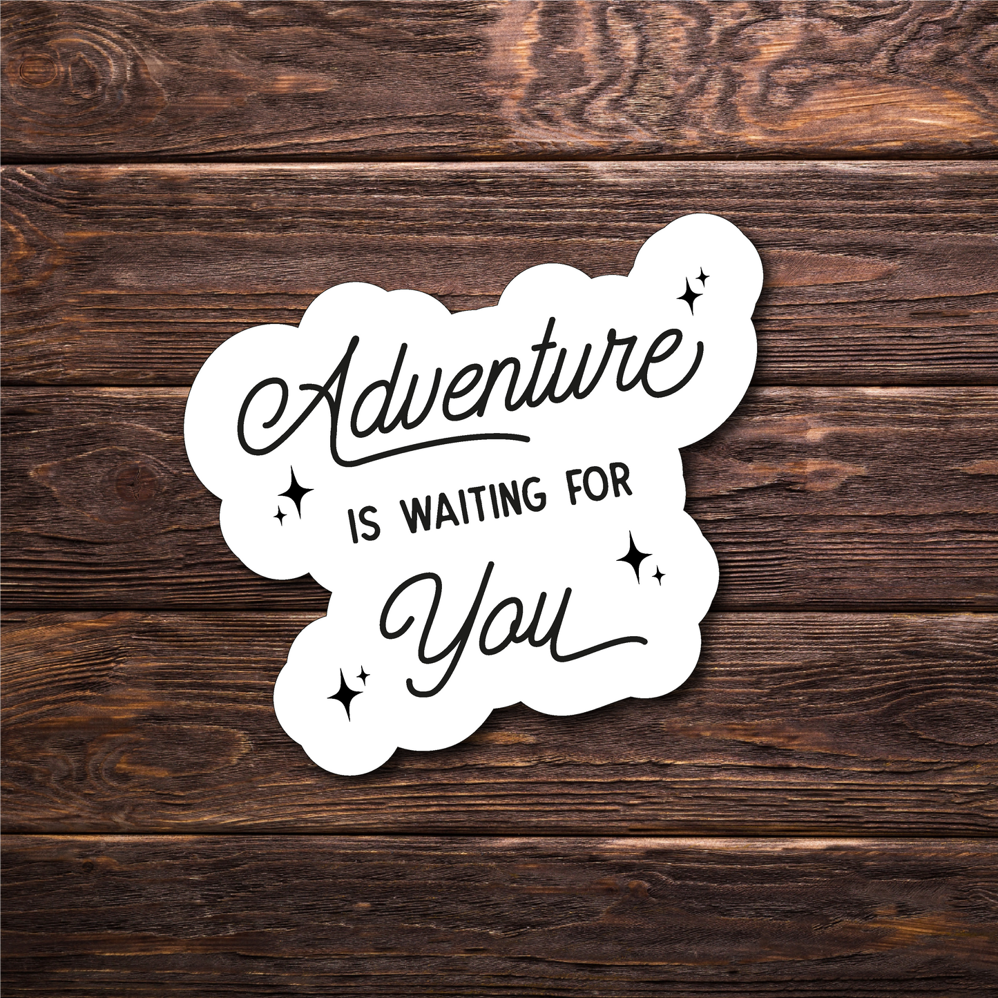 Adventure is Waiting for You Sticker