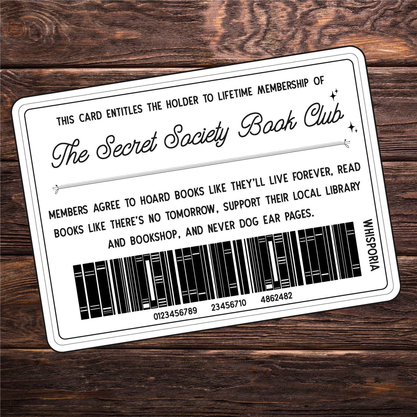 Secret Society Book Club Sticker