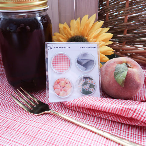Picnics & Paperbacks Wax Seals Silver