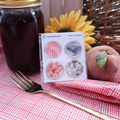 Picnics & Paperbacks Wax Seals Gold