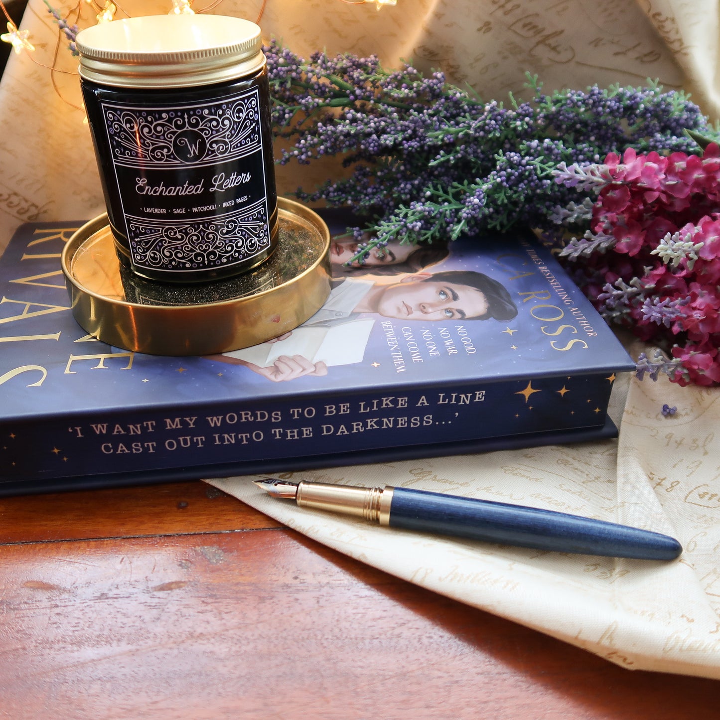 Enchanted Letters Candle - Lavender, Sage & Patchouli