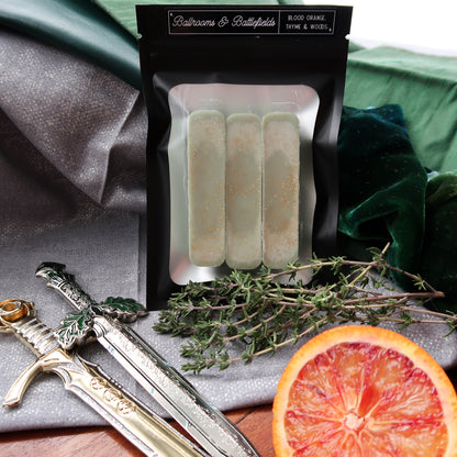 Ballrooms & Battlefields - Blood Orange, Thyme & Cedarwood Wax Melt