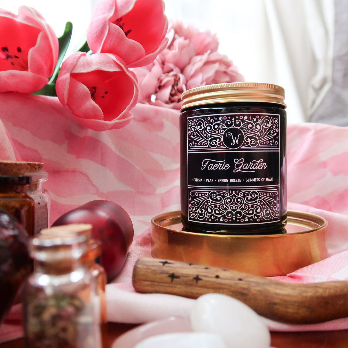 Faerie Garden Candle - Freesia & Pear Candle