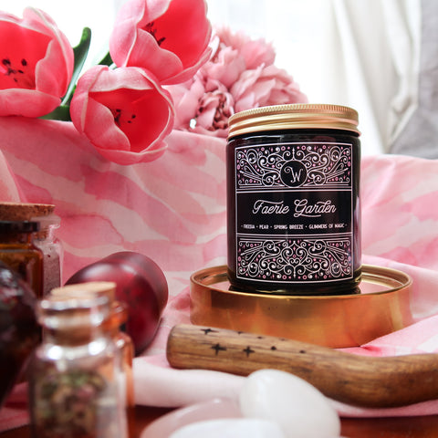 Faerie Garden Candle - Freesia & Pear Candle