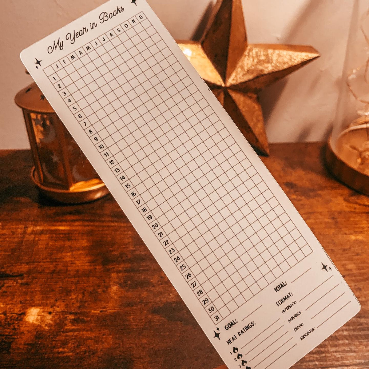 Year in Books Bookmark