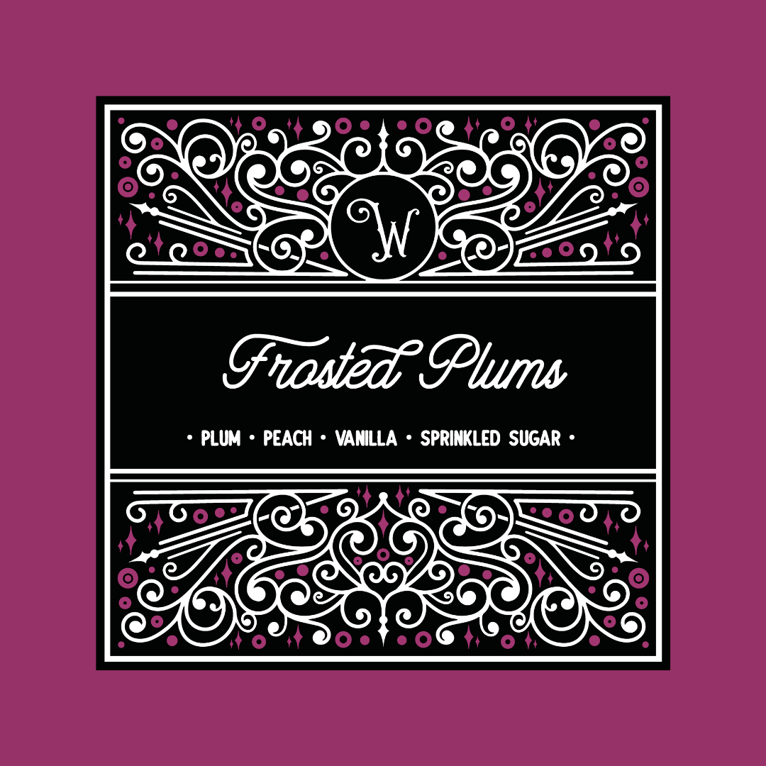 Frosted Plums - Plum, Peach & Vanilla Wax Melt