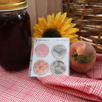 Picnics & Paperbacks Wax Seals Gold