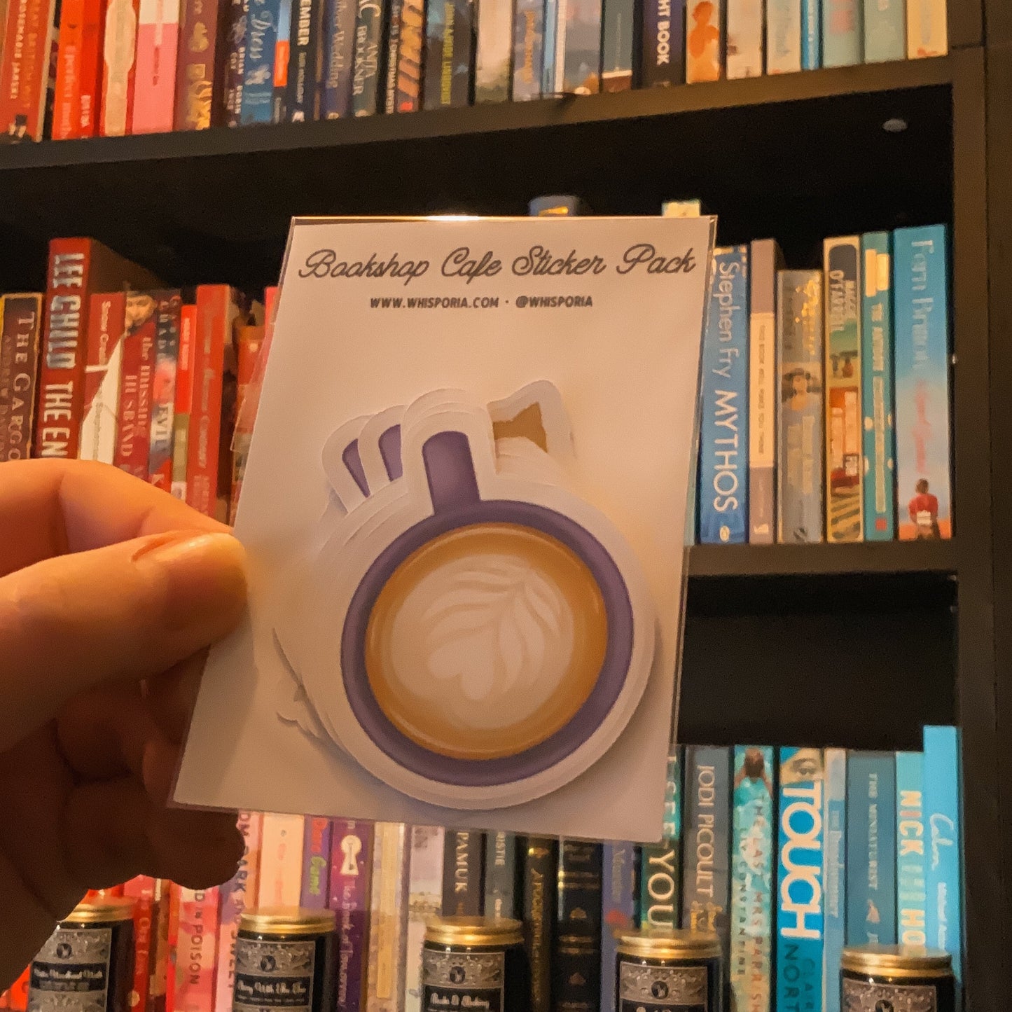 Midnight Books Cafe Sticker Pack