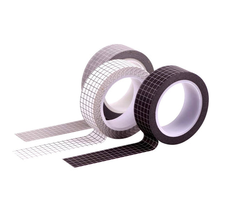 Earl Grey Grid Washi