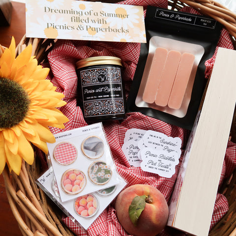 Picnics & Paperbacks Wax Seals Silver