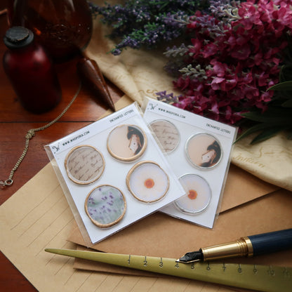 Enchanted Letters Wax Seals Silver