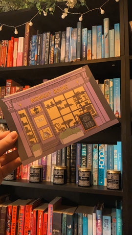 Midnight Books Art Print