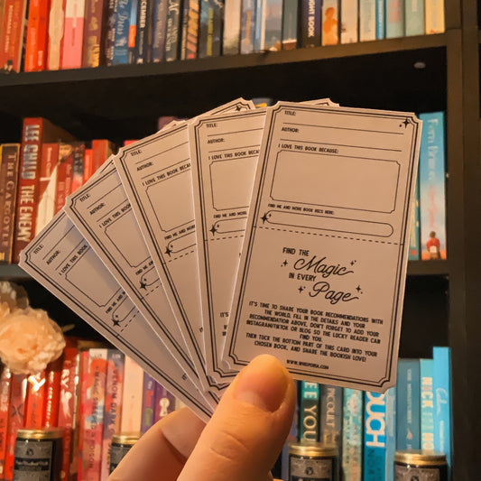 Book Recommendation Cards