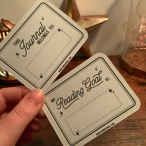 Reading Goal Sticker