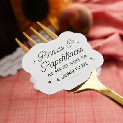 Picnics & Paperbacks Die Cut Sticker Bundle