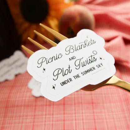 Picnics & Paperbacks Die Cut Sticker Bundle