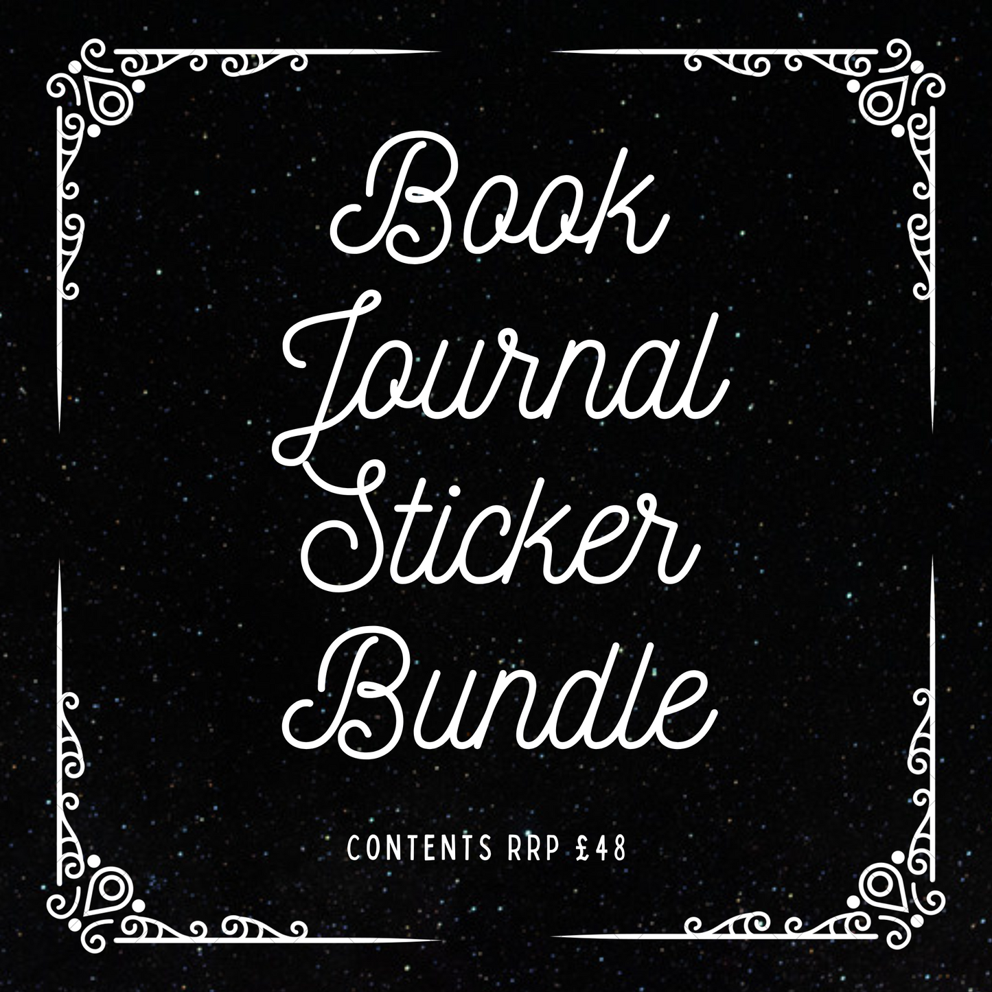Book Journal Box Sticker Bundle