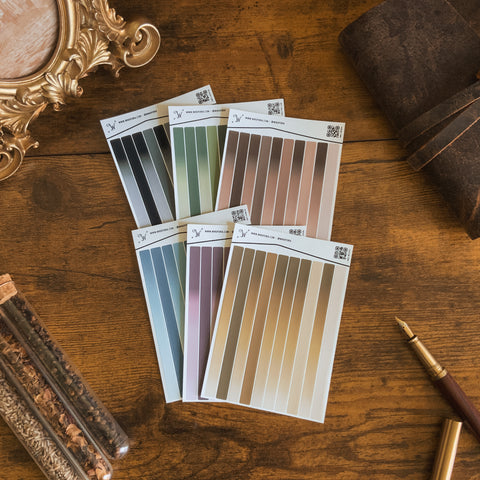 Skinny Strips Small Vinyl Sticker Sheet Bundle