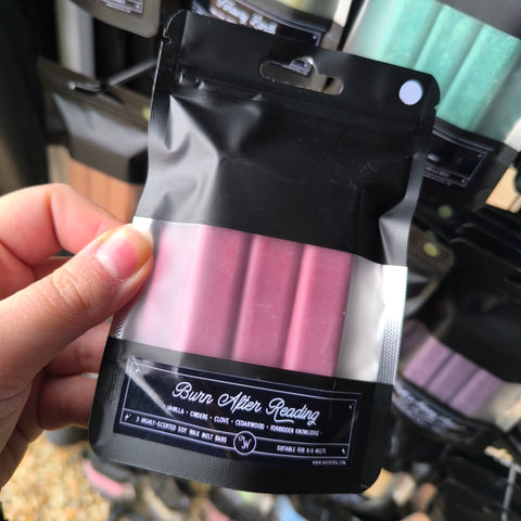 Burn After Reading - Smoky Vanilla Wax Melts