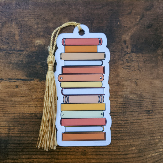 Summer Spice Mini Book Stack Bookmark