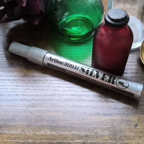Artline 990XF Pen - Silver