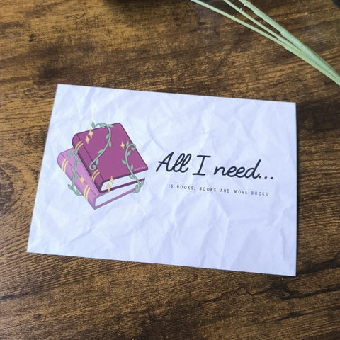 Bookish Postcard Pack