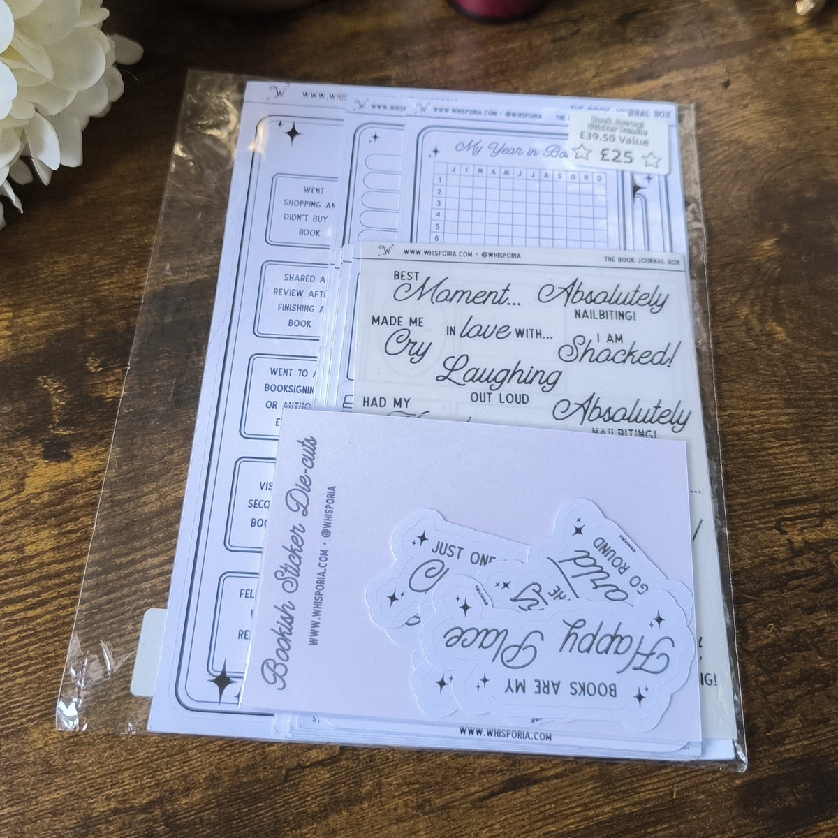 Book Journal Sticker Bundle