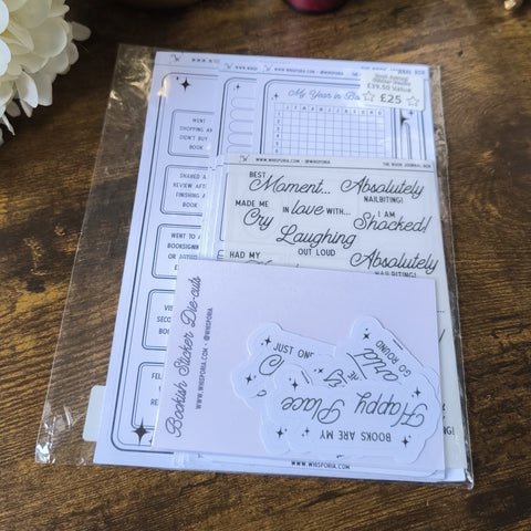 Book Journal Sticker Bundle