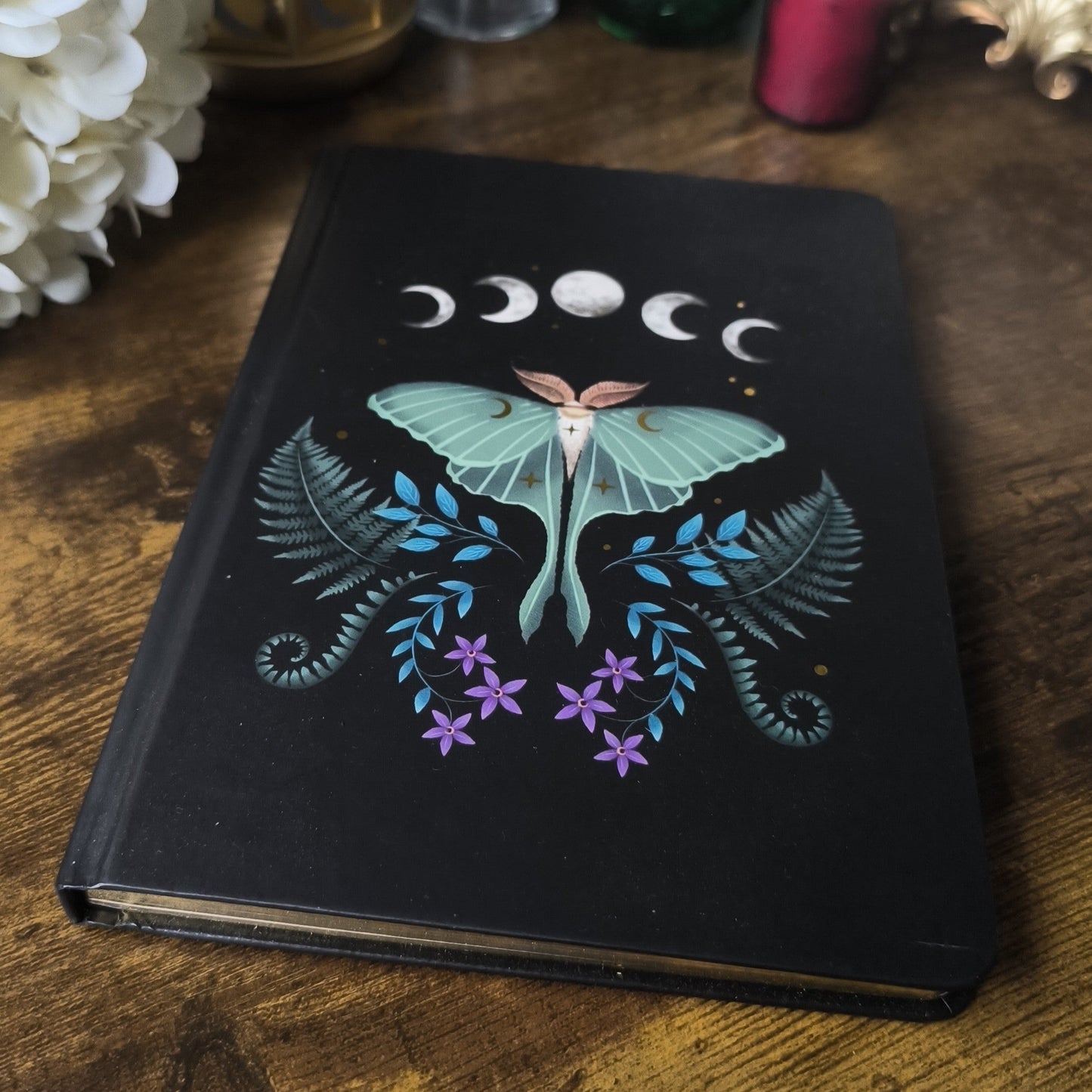 Luna Moth A5 Notebook