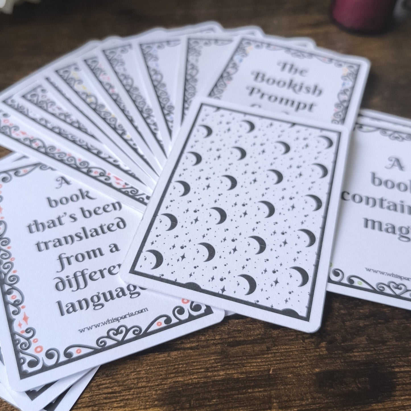 Bookish Prompt Cards - Starter Edition (Oops)