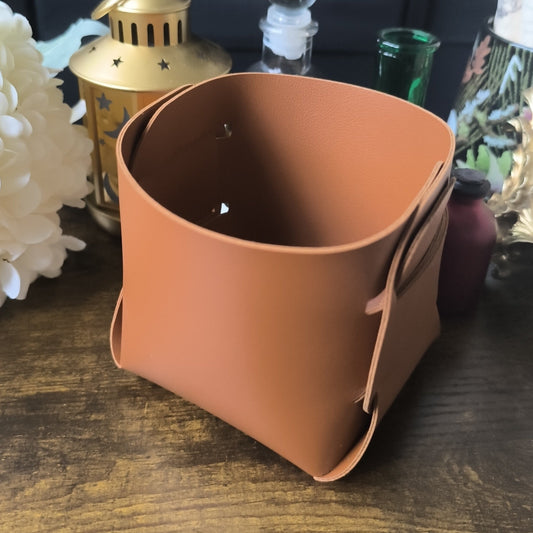 Leatherette Pen Pot (Oops)