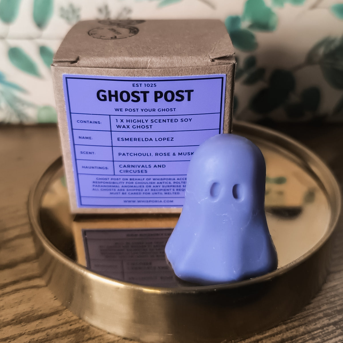Esmerelda Lopez - Patchouli, Rose & Musk Ghost Wax Melt
