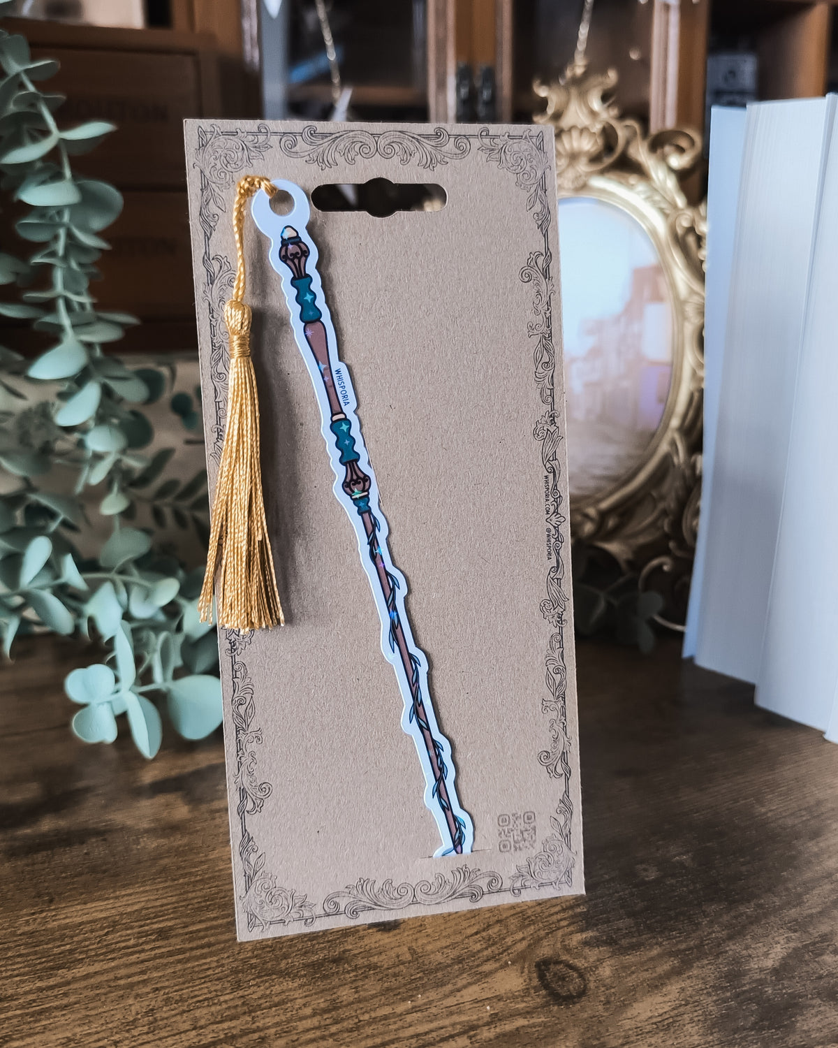 Forest Wand Holo Sparkle Bookmark
