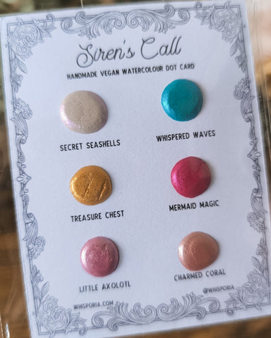 Siren's Call - Watercolour Dot Card Set (Vegan)